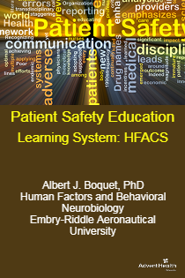 Patient Safety: Learning Systems HFACS Banner